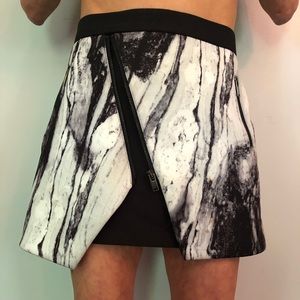 Marble print Zara skirt